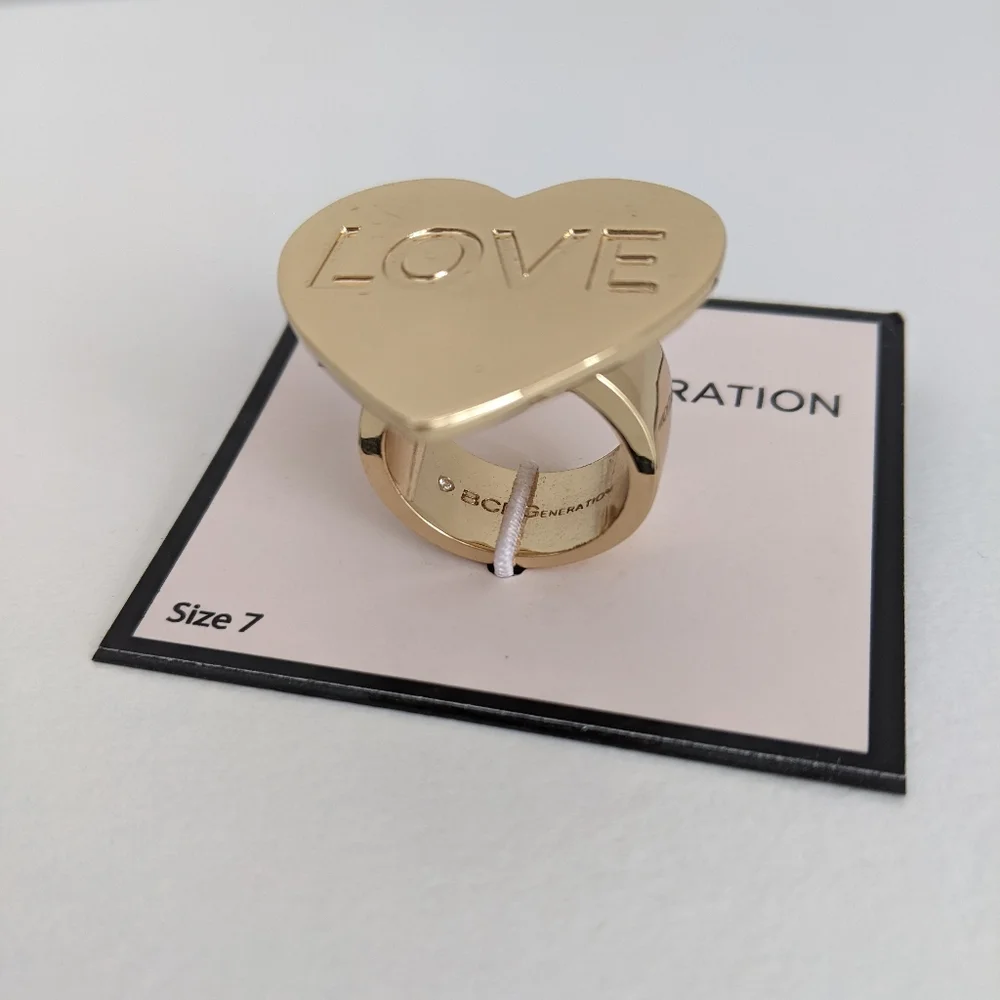 BCBGeneration LOVE 💛 RING - Picture 2 of 6